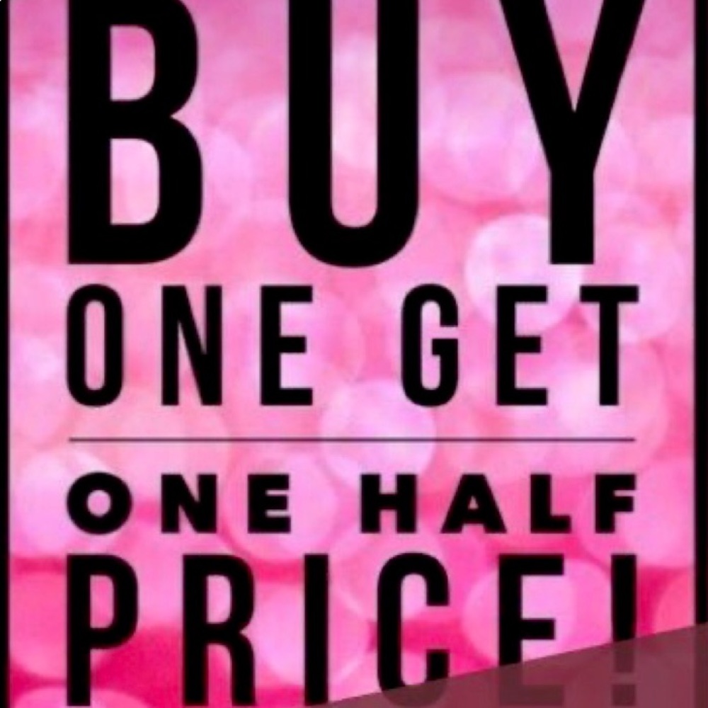 Buy one item and get 2nd item at 50% off
